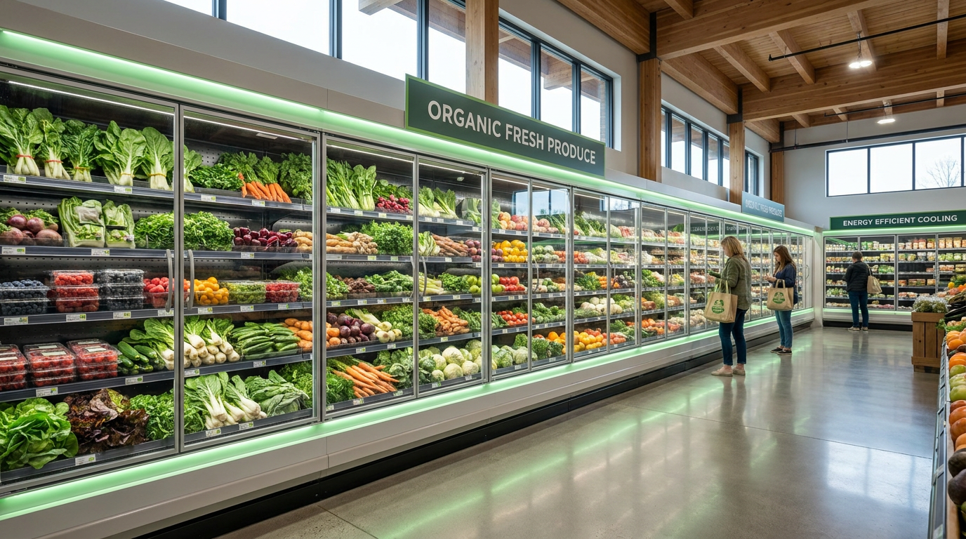 Refrigeración comercial para hipermercados y distribución